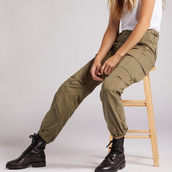 Current/Elliott The Legionary Pants Basil Green size 24 - Picture 2 of 9